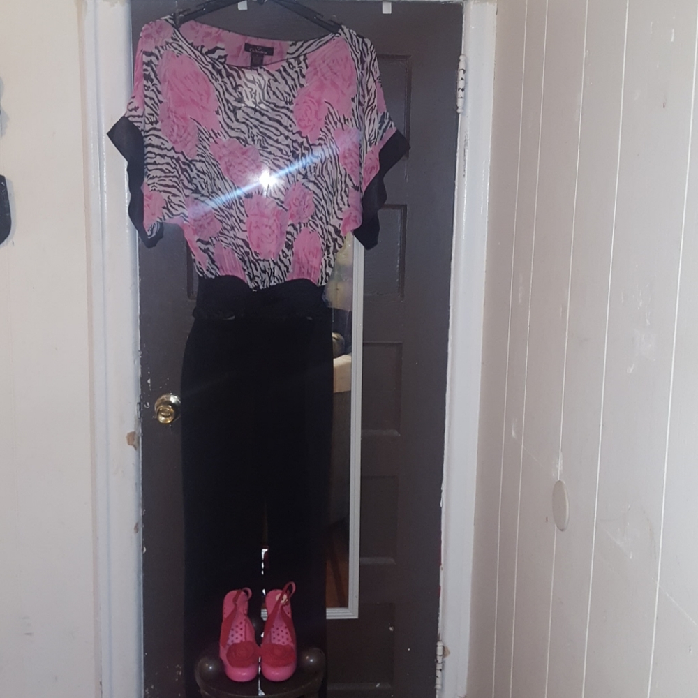 Pink collection top